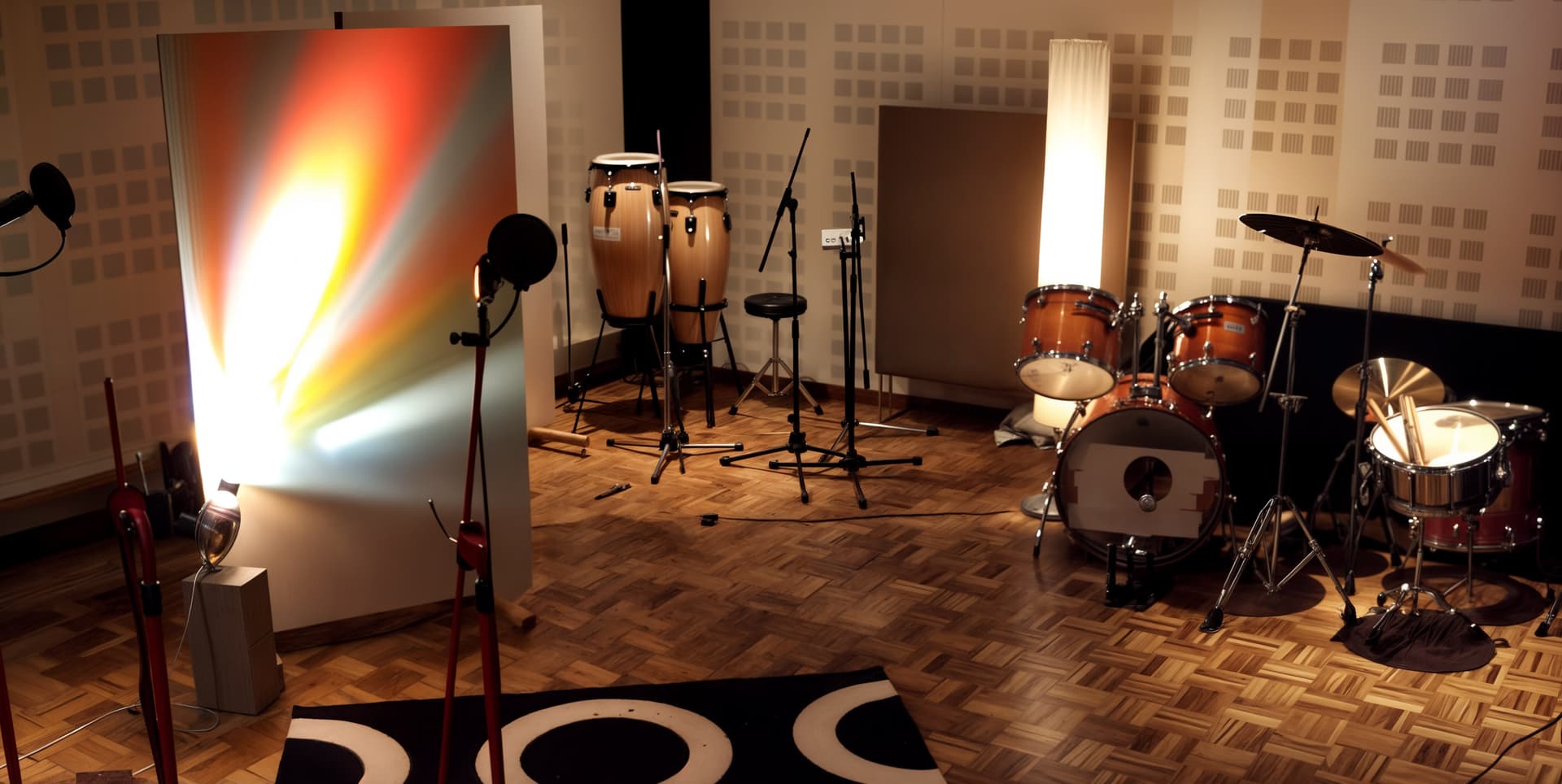 Studio A de Dada Studios : grande scène de scoring sous 8 mètres de plafond