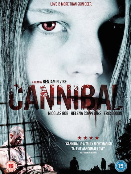 Filmposter: Cannibal, opgenomen bij Dada Studios