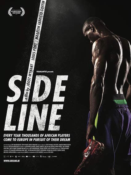 Filmposter: Sideline, opgenomen bij Dada Studios