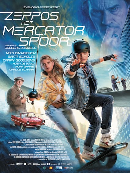 Filmposter: Zeppos, opgenomen bij Dada Studios