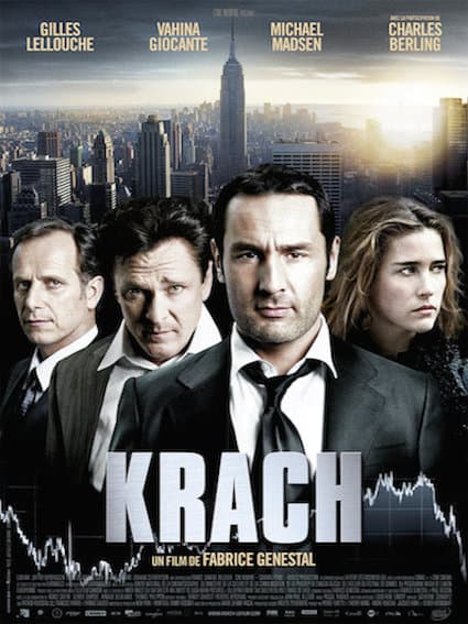 Filmposter: krach, opgenomen bij Dada Studios