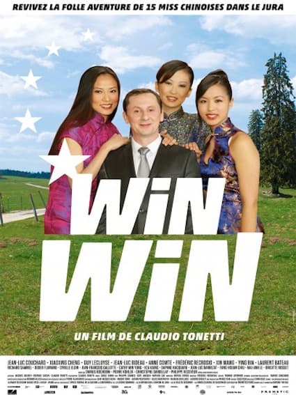 Filmposter: winwin, opgenomen bij Dada Studios