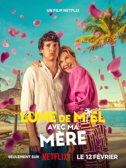 Filmposter: LUNE DE MIEL AVEC MA MERE, opgenomen bij Dada Studios