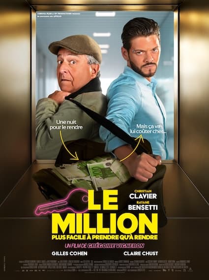 Filmposter: Le Million, opgenomen bij Dada Studios