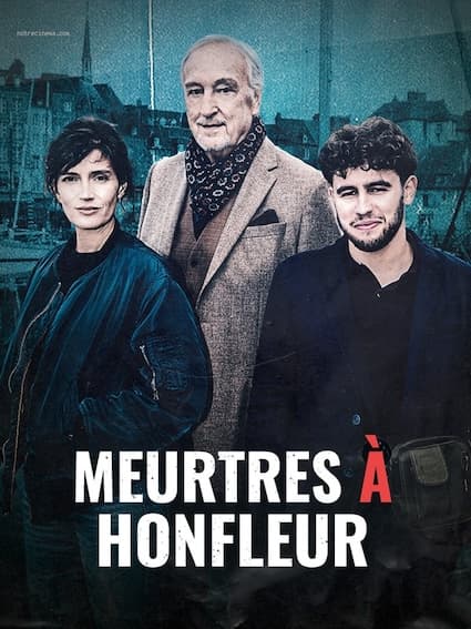 Filmposter: MEURTRE A HONFLEUR, opgenomen bij Dada Studios