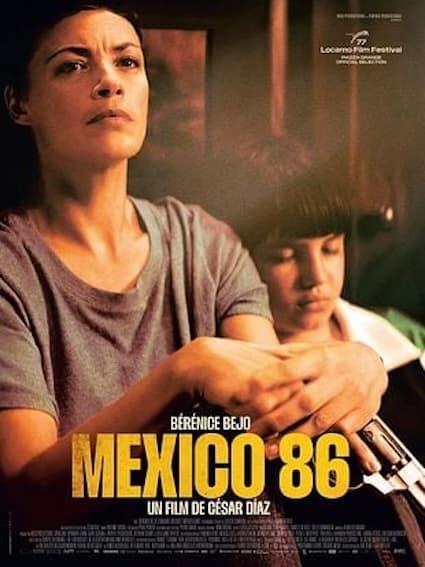 Filmposter: Mexico 86, opgenomen bij Dada Studios
