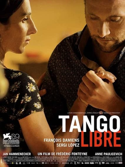 Filmposter: Tango Libre, opgenomen bij Dada Studios